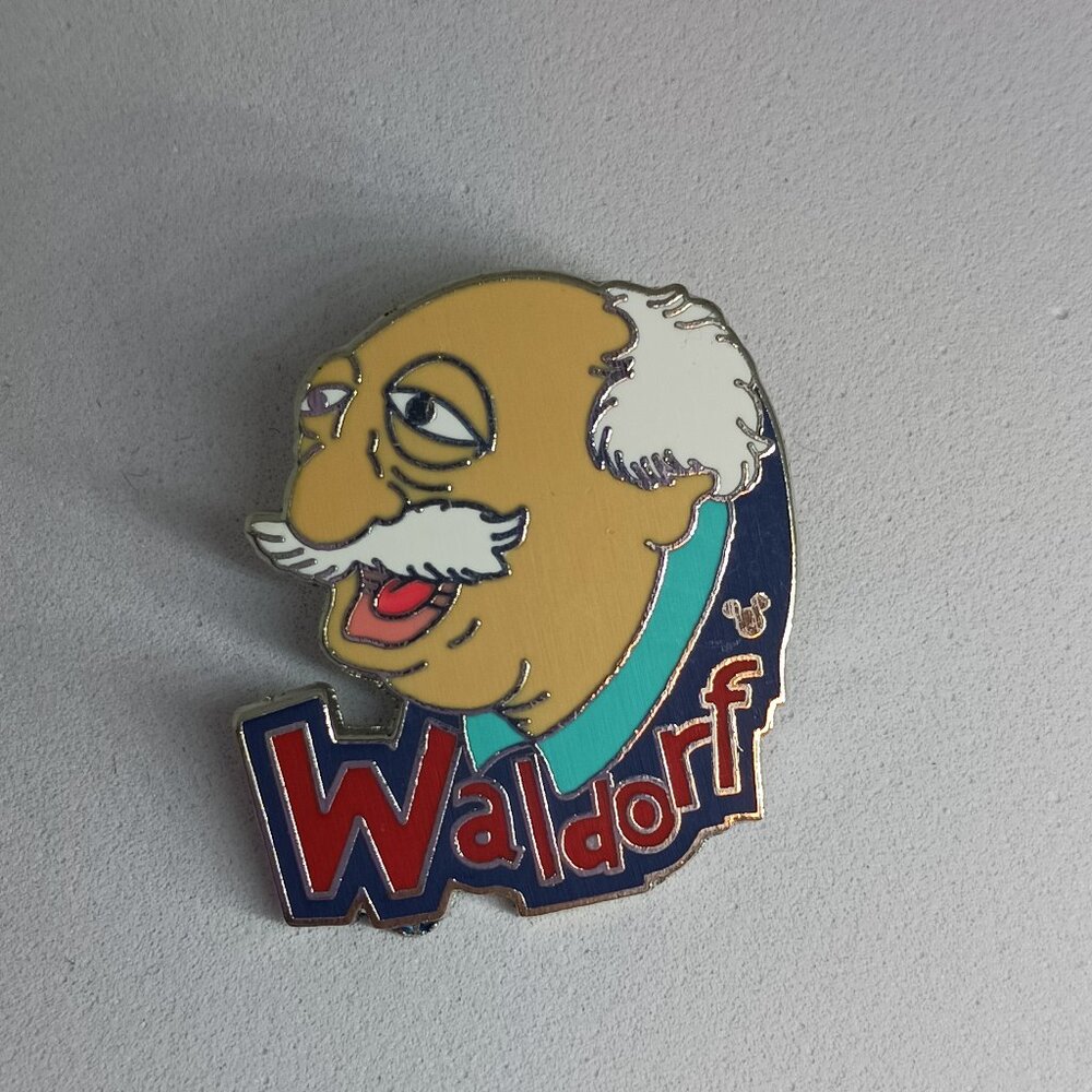 Waldorf Muppets Pin